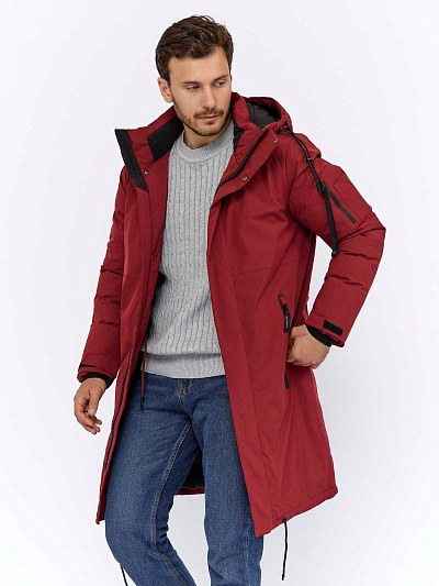 Парка Forcelab Бордовый, 7066216