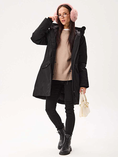 Парка Lafor Черный, 7670206