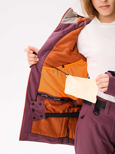 Куртка Lafor Брусничный, 7670177