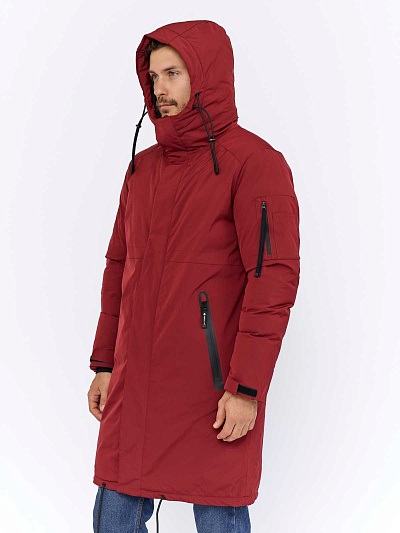 Парка Forcelab Бордовый, 7066216