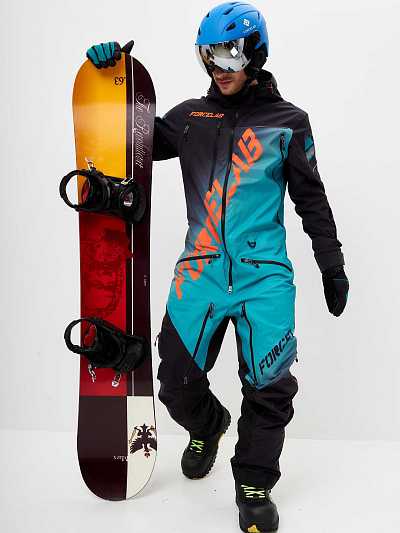 Комбинезон Forcelab Бирюзовый, 7066175