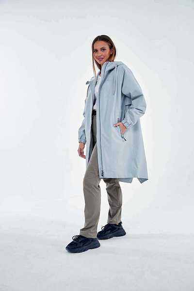 Парка-дождевик Winday Светло-серый, 877841
