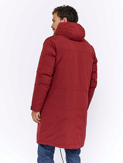 Парка Forcelab Бордовый, 7066216