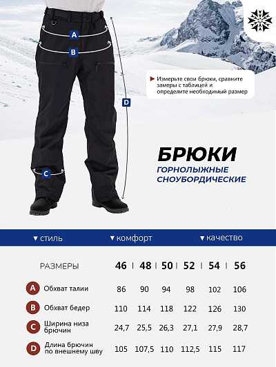 Штаны Lafor Черный, 7670176