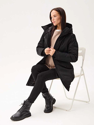 Парка Lafor Черный, 7670206