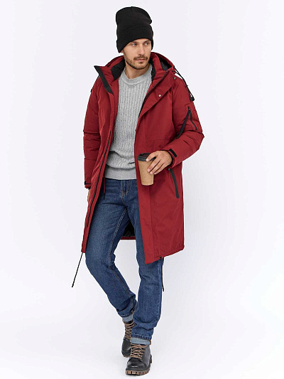 Парка Forcelab Бордовый, 7066216