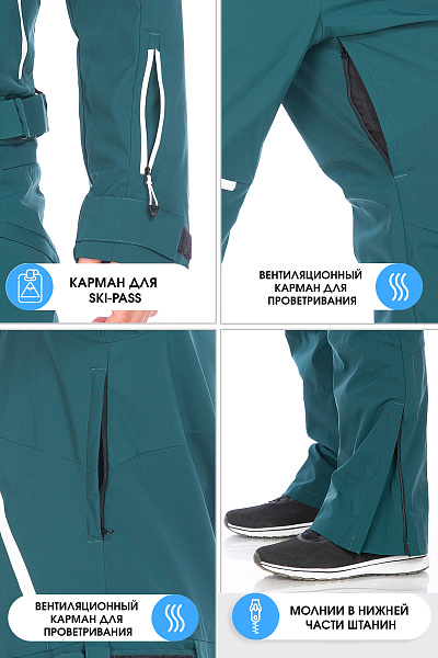 Комбинезон Forcelab Зеленый, 706638