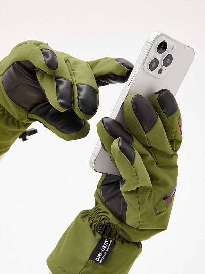 Перчатки Lafor Оливковый, 7670185