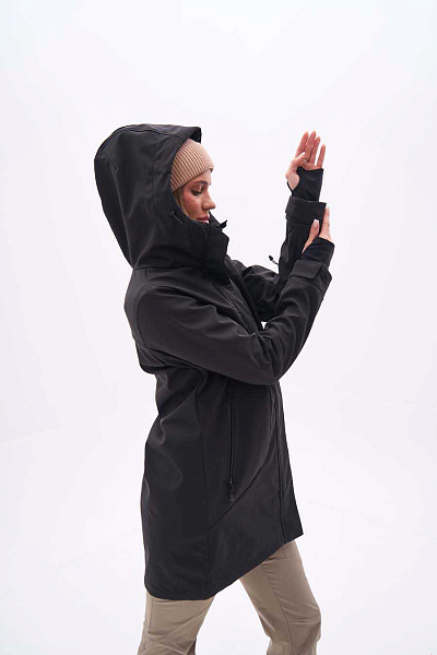 Парка Winday Черный, 877842