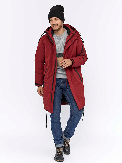 Парка Forcelab Бордовый, 7066216