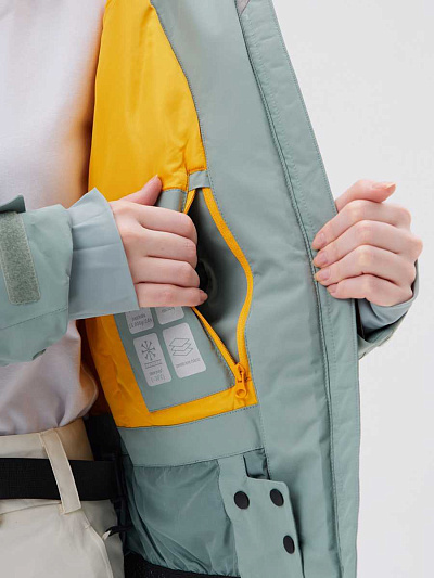 Куртка Lafor Пыльно-зеленый, 7670167