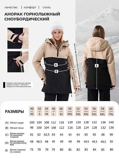 Анорак Lafor Черный, 7670169