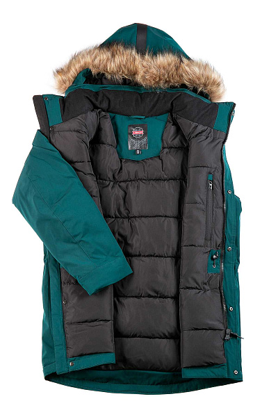 Мужская зимняя Парка Lafor Хаки, 767056