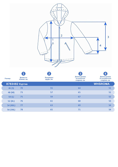 Куртка WHS Красный, 8783482