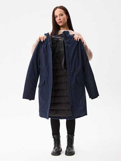 Парка Lafor Темно-синий, 7670206