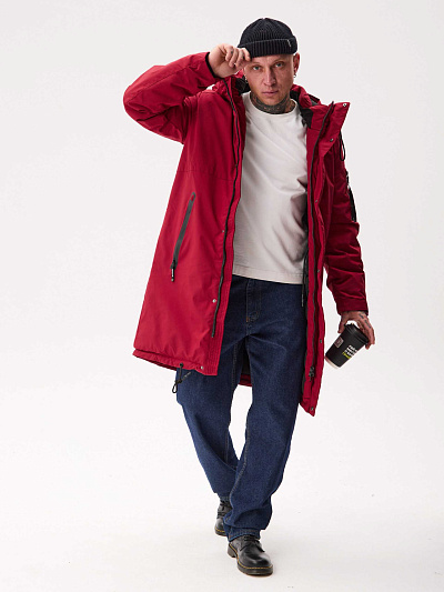 Парка Forcelab Бордовый, 7066225