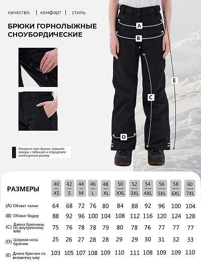 Штаны Lafor Черный, 7670171