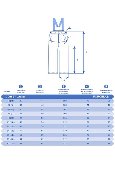 Штаны Forcelab Мультицвет, 706627