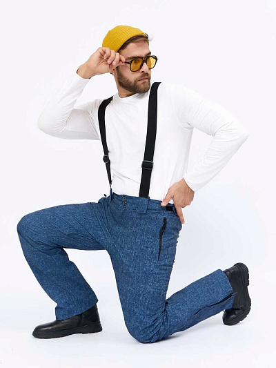 Мужские горнолыжные Штаны Lafor Темно-синий, 767015