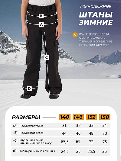 Штаны Forcelab Черный, 7066218