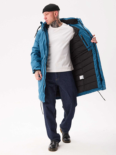 Парка Forcelab Серо-синий, 7066225