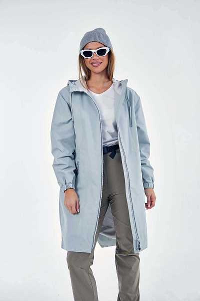 Парка-дождевик Winday Светло-серый, 877841