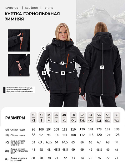 Куртка Lafor Черный, 7670167