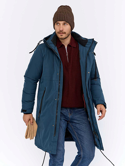 Парка Forcelab Серо-синий, 7066216