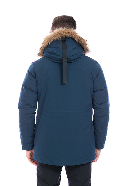 Мужская зимняя Парка Lafor Серо-синий, 767056