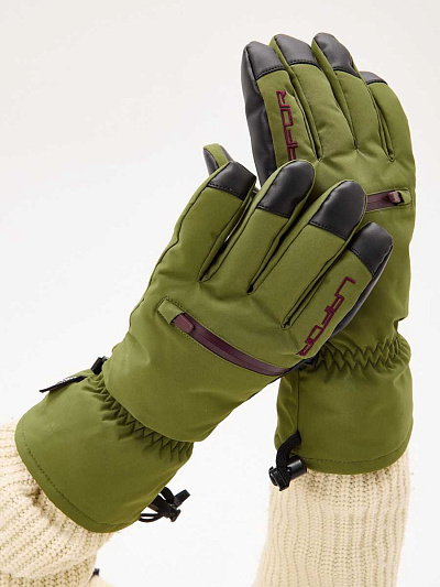 Перчатки Lafor Оливковый, 7670185