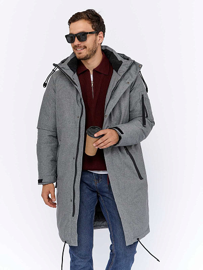 Парка Forcelab Серый, 7066216