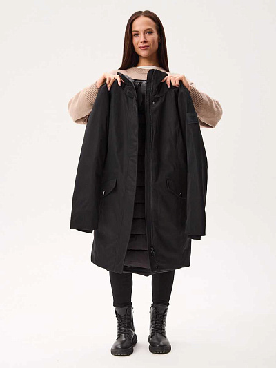 Парка Lafor Черный, 7670206